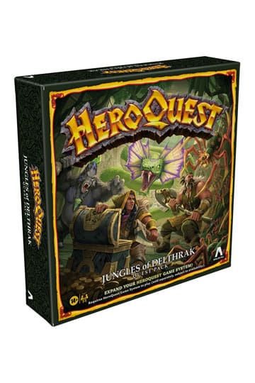 Heroquest Board Game Expansion Jungles of DelTrak Quest Pack *Versione inglese *