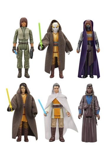 Yıldız Savaşları: Acolyte Retro Collection Action Şekil 6 Pack 10 cm