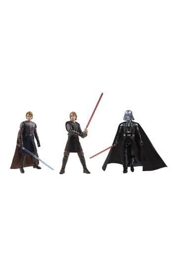 Star Wars Vintage Koleksiyonu Aksiyon Figürü 3'lü Paket Anakin Skywalker'ın Yolculuğu