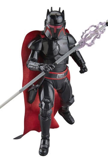 Ratovi zvijezda: Akcijska figura serije Mandalorian Black Moff Gideon (Dark Trooper oklop) 15 cm