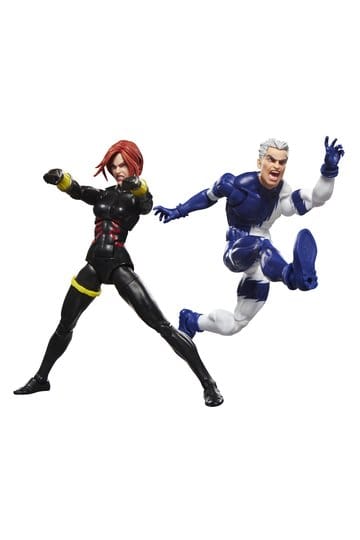 Avengers Marvel Legends Action Figur 2-Pack Black Widow & Quicksilver 15 cm