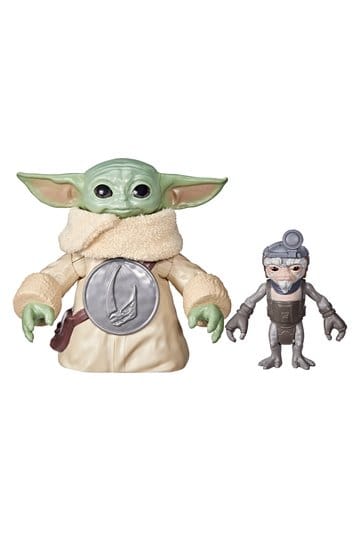 Star Wars: The Mandalorian & Grogu Elektronisch actiefiguur Huggin' Grogu & Anzellan 17 cm