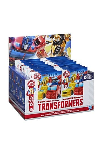 Transformers Mini Action Figurer 4 cm Tiny Turbo Changers Blind Box Display (24)