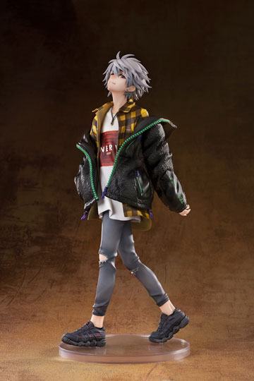 Neon Genesis Evangelion PVC Heykeli 1/7 Kaworu Nagisa Ver. Radyo EVA Bölüm 2 25 cm