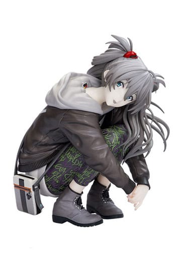 Neon Genesis Evangelion PVC Statue 1/7 Shikinami Asuka Langley Ver. Del 3 Radio EVA Originalfärg 12 cm