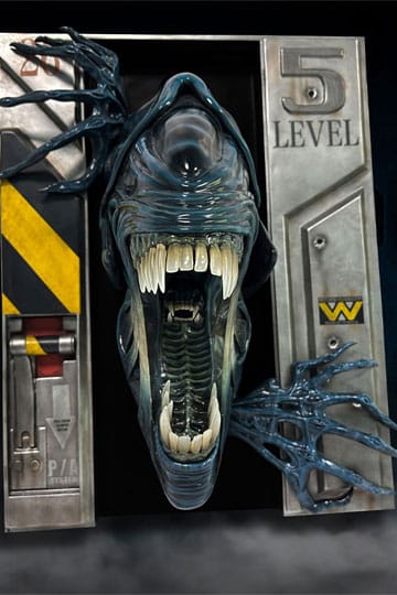 Sculpture murale des extraterrestres 1/2 Alien Queen 51 x 41 x 25 cm