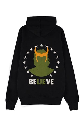 Loki Zipper Hoodie Believe