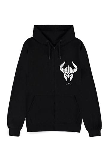 Diablo IV Zipper Hoodie Sweater Barbarian Sigil