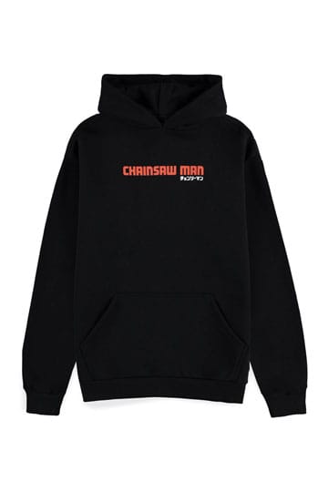 Motorsåg man hoodie djävul jägare