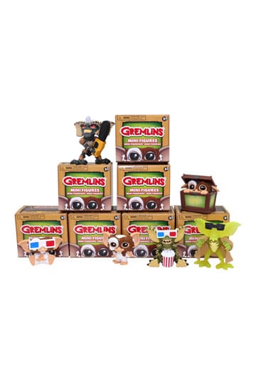 Minifiguras Gremlins Blind Box 6 cm Onda 1 Display (12)