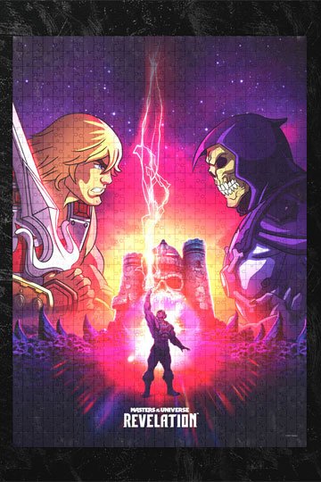 Masters of the Universe: Revelation ™ Jigsaw Puzzle He-Man ™ and Skeletor ™ (1000 stycken)