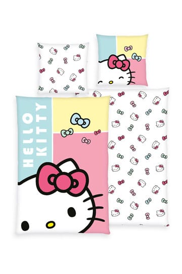 Hello Kitty Yorgan Seti Hello Kitty Yay 135 x 200 cm / 80 x 80 cm