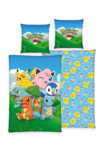 Pokemon Duvet Set Group A 135 x 200 cm / 80 x 80 cm