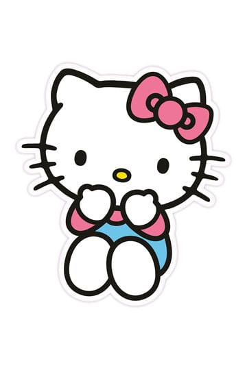 Sanrio kussen hello kitty blauwe broek 36 cm