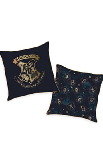 Harry Potter Soft Velboa Pillows Hogwarts 40 x 40 cm