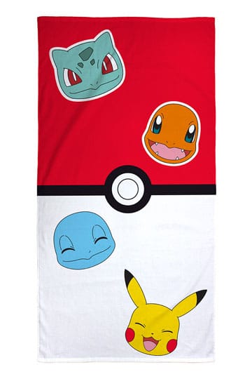 Couverture pokemon pokeball 70 x 150 cm