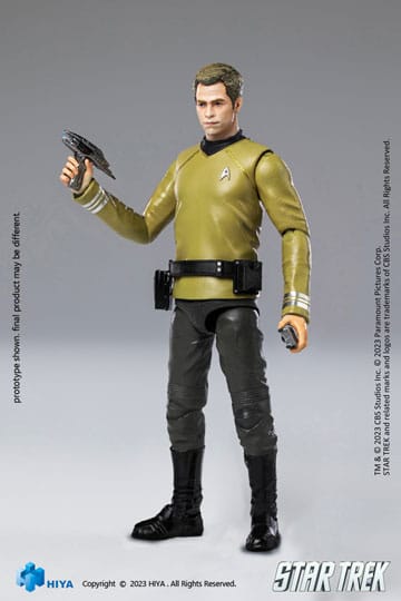 Star Trek Exquisite Mini Action Figuur 1/18 Star Trek 2009 Kirk 10 cm