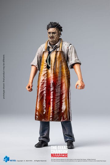 Texas Chainsaw Massacre (1974) Udsøgt mini -handling Figur 1/18 Killing Mask 11 cm