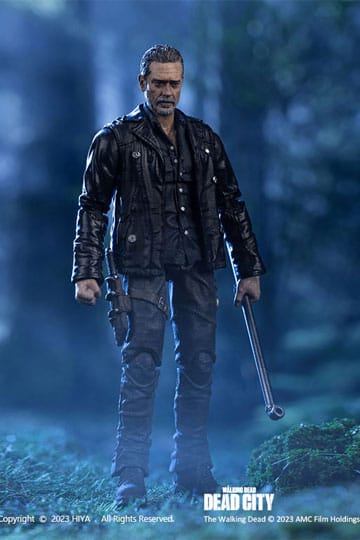 The Walking Dead Zarif Mini Aksiyon Şekil 1/18 Dead City Negan 11 cm