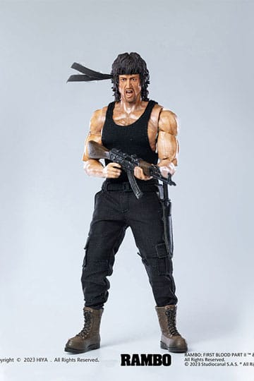 First Blood II Exquisite Super Series  Actionfigur 1/12 First Blood II John Rambo 16 cm