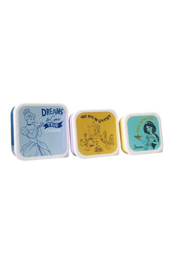 Disney: coffre de collations Princess Color Pop de 3