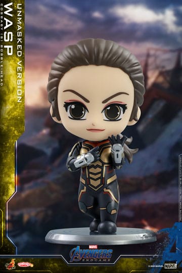 Avengers: Endgame Cosbaby (s) Mini Figur Wasp (Unmasked Version) 10 cm