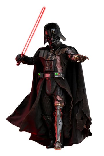 Yıldız Savaşları Aksiyon Şekil 1/6 Darth Vader (Savaş Hasarlı) 35 cm