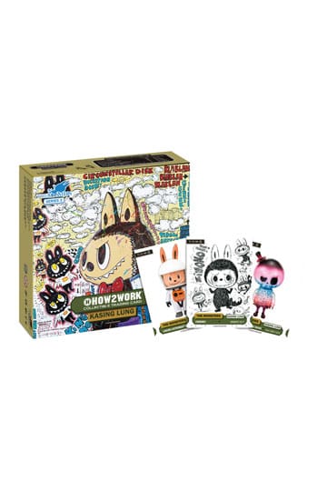 How2work Labubu verzamelbare chromen ruilkaarten The Monsters Series 3 (10)