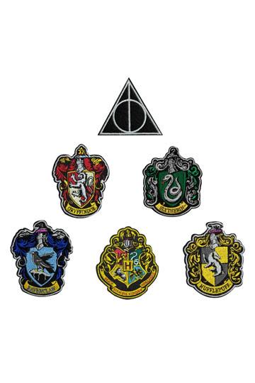 Harry Potter Patches 6-Pack House Crests