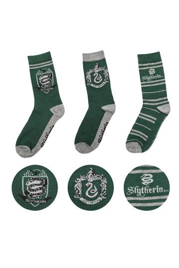 Harry Potter Socks 3 Pack Slytherin
