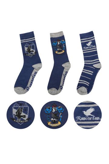 Harry Potter Socks 3-Pack Ravenclaw