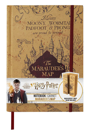 Harry Potter Notebook A5 Marauder's Map
