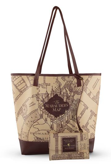 Harry Potter Shopping Bag & Pouch Marauder's Map