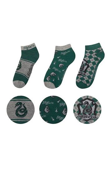 Harry Potter Ankle Socks 3-Pack Slytherin