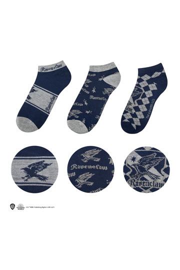 Harry Potter Ankle Socks 3-Pack Ravenclaw