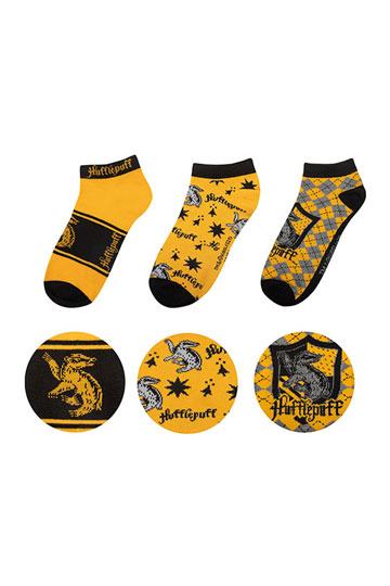 Harry Potter Ankle Socks 3-Pack Hufflepuff