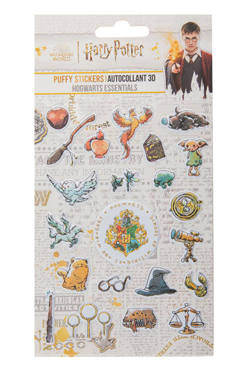 Harry Potter Puffy Sticker Hogwarts Essentials