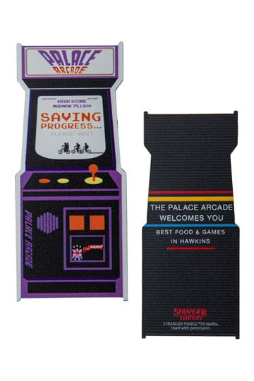 Stranger Things Bookmark Arcade Metal