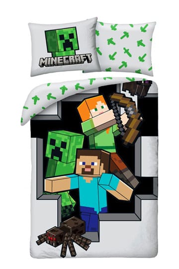 Set copripiumino Minecraft ver. 8140x200 cm / 70x90 cm