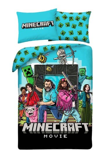 Minecraft Movie Dynesæt Ver. 2 140 x 200 cm / 70 x 90 cm