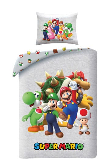 Super Mario Duvet Set Ver. 4 140 x 200 cm / 70 x 90 cm