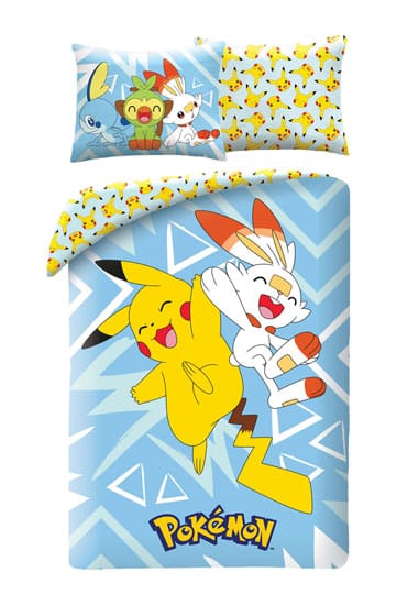 Pokémon Duvet Set Ver. 4 140 x 200 cm / 70 x 90 cm