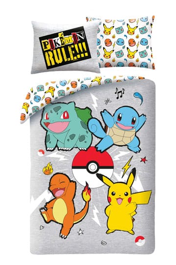 Pokémon Duvet Set Ver. 5 140 x 200 cm / 70 x 90 cm