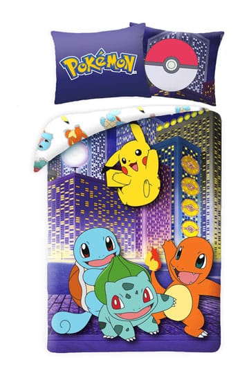 Pokémon Duvet Set Ver. 3 140 x 200 cm / 70 x 90 cm