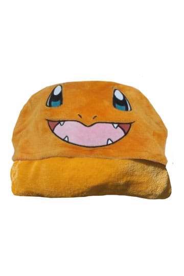 Pokémon Coral Hooded Blanket Charmander 120 x 150 cm