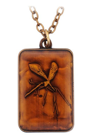 Jurassic Park Replika halskæde med Amber Pendant Limited Edtiton