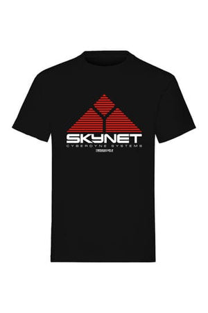 Terminator 2: Judgment Day T-shirt Skynet-logo