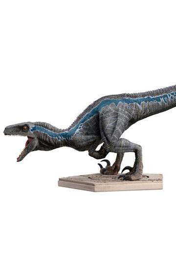 Statua di scala artistica del kurassic World Fallen Kingdom 1/10 blu 19 cm