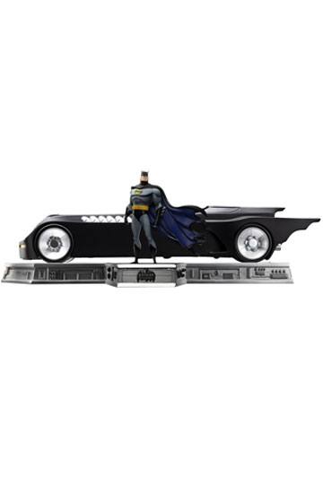 Batman the Animated Series (1992) Art Scale Set Deluxe 1/10 Batman og Batmobile 24 cm