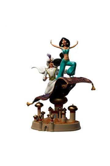 Disney Scale Staty 1/10 Aladdin och Yasmine 30 cm